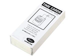 Lathem Time E7-100 Time Card for Lathem Model 7000E, Numbered 1-100, Two-Sided, 100/Pack Lathem Time E7-100 Time Card for Lathem Model 7000E, Numbered 1-100, Two-Sided, 100/Pack