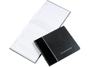 National Brand 57-802 Visitor Register Book, Black Hardcover, 128 Pages, 8 1/2 x 9 7/8 National Brand 57-802 Visitor Register Book, Black Hardcover, 128 Pages, 8 1/2 x 9 7/8
