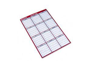 AT-A-GLANCE PM212-28 Recycled Paper Vertical/Horizontal Wall Calendar, 24" x 36" AT-A-GLANCE PM212-28 Recycled Paper Vertical/Horizontal Wall Calendar, 24" x 36"