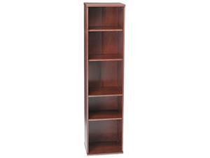 Bush Furniture Series C Open Single Bookcase, 5 Shelves, 17-7/8w x 15-3/8d x 72-7/8h, DCY Bush Furniture Series C Open Single Bookcase, 5 Shelves, 17-7/8w x 15-3/8d x 72-7/8h, DCY