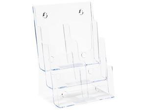 Deflect-o Multi Compartment DocuHolder, 6 Compartments, 9w x 7-1/2d x 13-3/4h, Clear Deflect-o Multi Compartment DocuHolder, 6 Compartments, 9w x 7-1/2d x 13-3/4h, Clear