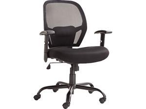 Alera ALEMX4517 Alera Merix Series Mesh Big/Tall Mid-Back Swivel/Tilt Chair, Black Alera ALEMX4517 Alera Merix Series Mesh Big/Tall Mid-Back Swivel/Tilt Chair, Black