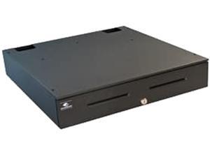 APG Series 4000 Heavy Duty Cash Drawer, 20” x 21”, Dual Media Slots, Multipro 24V, Coin Roll Storage Till, Requires Cable, Painted Front, Black - JB320-BL2021-C APG Series 4000 Heavy Duty Cash Drawer, 20” x 21”, Dual Media Slots, Multipro 24V, Coin Roll Storage Till, Requires Cable, Painted Front, Black - JB320-BL2021-C