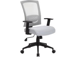 Boss Office Supplies B6706-GY Breathable Mesh Ractchet Back Task Chair With Adjustable Height Armrests - Grey Boss Office Supplies B6706-GY Breathable Mesh Ractchet Back Task Chair With Adjustable Height Armrests - Grey