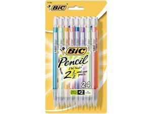 BIC MPLP241 Mechanical Pencils with Colorful Barrels BIC MPLP241 Mechanical Pencils with Colorful Barrels