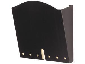 Safco 5654BL HIPPA-Compliant Wall Pocket, Letter, Black, 12 x 3 1/4 x 10 3/4 Safco 5654BL HIPPA-Compliant Wall Pocket, Letter, Black, 12 x 3 1/4 x 10 3/4