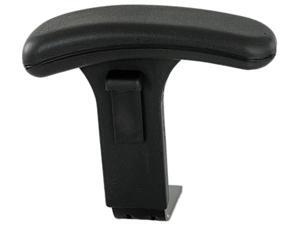Safco 3496BL Height-Adjustable T-Pad Arms for Uber Big & Tall Series Chairs, Black Safco 3496BL Height-Adjustable T-Pad Arms for Uber Big & Tall Series Chairs, Black
