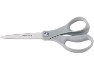 Fiskars 01-004249 Performance Scissors, 8 in. Length, Stainless Steel, Straight, Gray Fiskars 01-004249 Performance Scissors, 8 in. Length, Stainless Steel, Straight, Gray