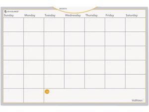 AT-A-GLANCE AW402028 WallMates Self-Adhesive Dry-Erase Monthly Planning Surface, White, 18" x 12" AT-A-GLANCE AW402028 WallMates Self-Adhesive Dry-Erase Monthly Planning Surface, White, 18" x 12"