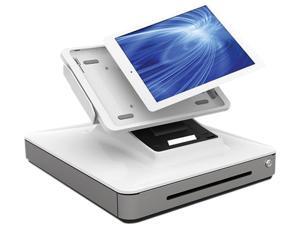 Elo E008250 PayPoint Plus for iPad POS System with Printer, Barcode Scanner, 4Bill/5Coin Cash Drawer, CFD, MSR, Americas - White Elo E008250 PayPoint Plus for iPad POS System with Printer, Barcode Scanner, 4Bill/5Coin Cash Drawer, CFD, MSR, Americas - White