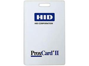 HID Global 1324GAV11 10 MIL 3.31" x 2.06" PVC Proxcard, 11 Size with Slot Punch, White Adhesive Back - 1 Each HID Global 1324GAV11 10 MIL 3.31" x 2.06" PVC Proxcard, 11 Size with Slot Punch, White Adhesive Back - 1 Each