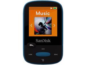 SanDisk Clip Sport 1.44" 8GB MP3 Player - Blue - SDMX24-008G-G46B SanDisk Clip Sport 1.44" 8GB MP3 Player - Blue - SDMX24-008G-G46B