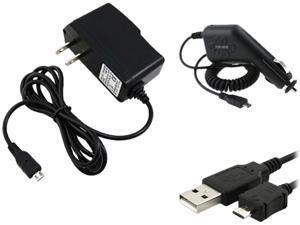 Insten 1830335 Black 3.6FT USB Cable + USB Car Charger + USB Travel Charger for Samsung Galaxy S5 SV Insten 1830335 Black 3.6FT USB Cable + USB Car Charger + USB Travel Charger for Samsung Galaxy S5 SV