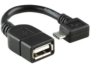 Insten 1044579 Black Micro USB OTG to USB 2.0 Adapter Insten 1044579 Black Micro USB OTG to USB 2.0 Adapter