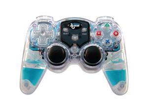 dreamGEAR Lava Glow Wireless Controller Blue for PS2 dreamGEAR Lava Glow Wireless Controller Blue for PS2