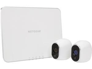 Arlo Smart Home Security Camera System - 2 HD, 100% Wire-Free, Indoor / Outdoor Cameras with Night Vision Battery Powered- VMS3230-100NAS Arlo Smart Home Security Camera System - 2 HD, 100% Wire-Free, Indoor / Outdoor Cameras with Night Vision Battery Powered- VMS3230-100NAS