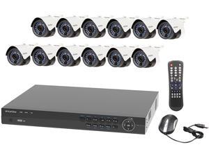LaView LV-KN996P1612A4 Premium IP Surveillance System 16 Channel NVR + 12 x Full HD 1080P Day/Night In/Outdoor Cameras (No HDD Included, Sold Separately) LaView LV-KN996P1612A4 Premium IP Surveillance System 16 Channel NVR + 12 x Full HD 1080P Day/Night In/Outdoor Cameras (No HDD Included, Sold Separately)