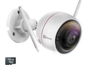 EZVIZ EZ3101B2G16 Wireless ezGuard Plus All-in-One HD 1080p Wi-Fi Security Camera, 16GB MicroSD Included EZVIZ EZ3101B2G16 Wireless ezGuard Plus All-in-One HD 1080p Wi-Fi Security Camera, 16GB MicroSD Included