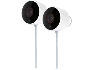 Nest Cam Outdoor 1080p HD Day / Night 2-Way Audio Cloud Storage Security Camera (2 Pack) Nest Cam Outdoor 1080p HD Day / Night 2-Way Audio Cloud Storage Security Camera (2 Pack)