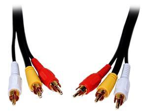 Comprehensive Model 3RCA-3RCA-10ST 10ft Standard Series General Purpose 3 RCA Video Cable Comprehensive Model 3RCA-3RCA-10ST 10ft Standard Series General Purpose 3 RCA Video Cable
