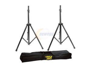 PylePro PSTK103 Heavy-Duty Aluminum Anodizing Dual Speaker Stand with Traveling Bag Kit PylePro PSTK103 Heavy-Duty Aluminum Anodizing Dual Speaker Stand with Traveling Bag Kit