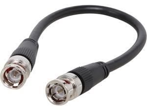 C2G 40024 75 OHM BNC Cable, Black (1 Feet, 0.3 Meters) C2G 40024 75 OHM BNC Cable, Black (1 Feet, 0.3 Meters)