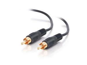 C2G 25483 Value Series Mono RCA Audio Cable, Black (25 Feet, 7.62 Meters) C2G 25483 Value Series Mono RCA Audio Cable, Black (25 Feet, 7.62 Meters)