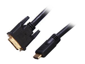 StarTech HDMIDVIMM30 30 feet Black HDMI to DVI Digital Video Cable Male to Male StarTech HDMIDVIMM30 30 feet Black HDMI to DVI Digital Video Cable Male to Male