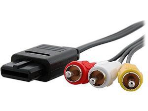 Insten Model 1647390 6 ft. AV Composite Cable for Nintendo GameCube N64 Insten Model 1647390 6 ft. AV Composite Cable for Nintendo GameCube N64