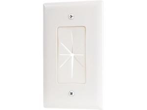 AUDIOVOX VH64R Pass Through Wallplate for HDMI Coax and Other a/V Cables AUDIOVOX VH64R Pass Through Wallplate for HDMI Coax and Other a/V Cables
