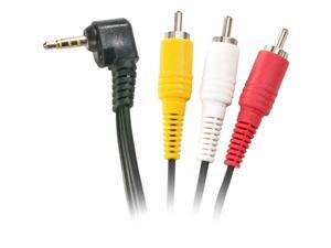 STEREN Model 255-219 6 ft. Camcorder Cable Male to Male STEREN Model 255-219 6 ft. Camcorder Cable Male to Male