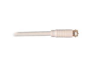 STEREN 205-420WH 12 ft. White RG6 High-Grade F Coaxial Cable STEREN 205-420WH 12 ft. White RG6 High-Grade F Coaxial Cable