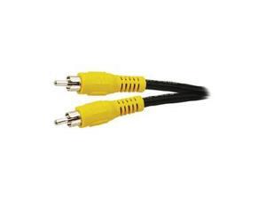 STEREN Model 206-015 25 ft. RCA Coaxial Video Cable Male to Male STEREN Model 206-015 25 ft. RCA Coaxial Video Cable Male to Male