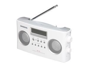 Sangean FM-Stereo RBDS/AM Digital Tuning Portable Stereo Radio (White) PR-D5 White Sangean FM-Stereo RBDS/AM Digital Tuning Portable Stereo Radio (White) PR-D5 White