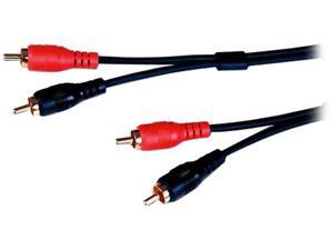 Comprehensive 2PP-2PP-25ST 25 ft. Standard Series 2 gold RCA Plugs Each End Stereo Audio Cable Male to Male Comprehensive 2PP-2PP-25ST 25 ft. Standard Series 2 gold RCA Plugs Each End Stereo Audio Cable Male to Male