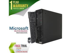 Refurbished Lenovo M72E Slim/Small form factor Intel Core i5 3470 3.2G / 16G DDR3 / 2TB / DVD / Windows 7 Professional 64 Bit / 1 Year Warranty Refurbished Lenovo M72E Slim/Small form factor Intel Core i5 3470 3.2G / 16G DDR3 / 2TB / DVD / Windows 7 Professional 64 Bit / 1 Year Warranty