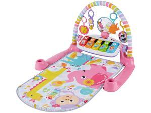 Fisher-Price Deluxe Kick & Play Piano Gym - Pink/Yellow/White Fisher-Price Deluxe Kick & Play Piano Gym - Pink/Yellow/White