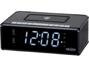 JENSEN Dual Alarm Clock Radio with Qi Charging QiCR-200 JENSEN Dual Alarm Clock Radio with Qi Charging QiCR-200
