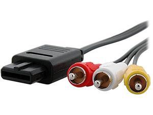 Insten Model 1926512 10-Pack Black AV Composite Cable For Nintendo 64 (N64) / GameCube (GCN) Insten Model 1926512 10-Pack Black AV Composite Cable For Nintendo 64 (N64) / GameCube (GCN)