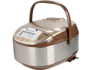 Tatung Micom Fuzzy Logic Multi-Cooker and Rice Cooker, Champagne, 16 Cups Cooked / 8 Cups Uncooked, TFC-5817 Tatung Micom Fuzzy Logic Multi-Cooker and Rice Cooker, Champagne, 16 Cups Cooked / 8 Cups Uncooked, TFC-5817