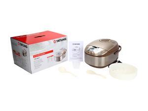 Tatung Micom Fuzzy Logic Multi-Cooker and Rice Cooker, Champagne, 16 Cups Cooked / 8 Cups Uncooked, TFC-5817 Tatung Micom Fuzzy Logic Multi-Cooker and Rice Cooker, Champagne, 16 Cups Cooked / 8 Cups Uncooked, TFC-5817