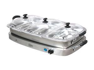 Maxi-Matic Elite EWM-9933 Triple Deluxe Buffet Server Maxi-Matic Elite EWM-9933 Triple Deluxe Buffet Server