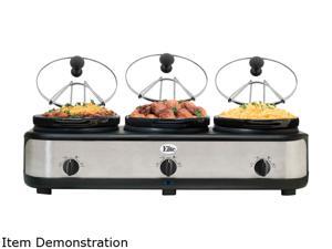 Maxi-Matic EWMST-325 7.5 Qt. Triple Slow Cooker Maxi-Matic EWMST-325 7.5 Qt. Triple Slow Cooker