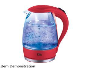 Elite EKT-300R Red Elite Platinum 1.7L Glass Cordless Electric Kettle Elite EKT-300R Red Elite Platinum 1.7L Glass Cordless Electric Kettle