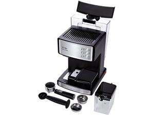 Mr. Coffee BVMC-ECMP1000-RB Cafe Barista Espresso Maker, Silver Mr. Coffee BVMC-ECMP1000-RB Cafe Barista Espresso Maker, Silver