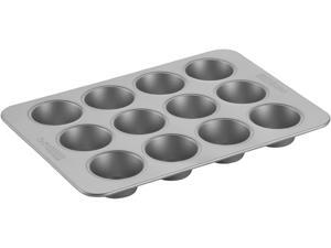 Cake Boss 59424 Professional Nonstick Bakeware 12-Cup Muffin Pan, Silver Cake Boss 59424 Professional Nonstick Bakeware 12-Cup Muffin Pan, Silver