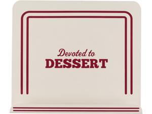 Cake Boss 59372 Countertop Accessories Metal Cookbook Stand, "Devoted To Dessert," Cream Cake Boss 59372 Countertop Accessories Metal Cookbook Stand, "Devoted To Dessert," Cream