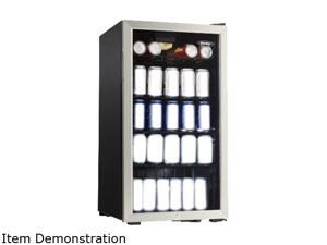 Danby DBC120BLS 3.3 cu. ft. (120 can) Beverage Centre Black with Stainless Steel Danby DBC120BLS 3.3 cu. ft. (120 can) Beverage Centre Black with Stainless Steel