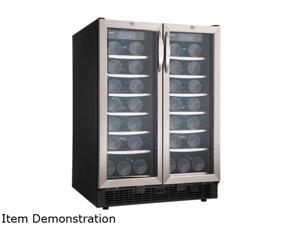 Danby Silhouette DBC2760BLS 5.0 Cu. Ft. Beverage Center, Black/Stainless Steel Danby Silhouette DBC2760BLS 5.0 Cu. Ft. Beverage Center, Black/Stainless Steel