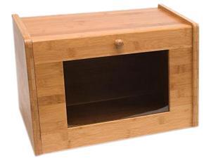Lipper 8847 Bamboo Bread Box W/ Tempered Glass Window Door Lipper 8847 Bamboo Bread Box W/ Tempered Glass Window Door